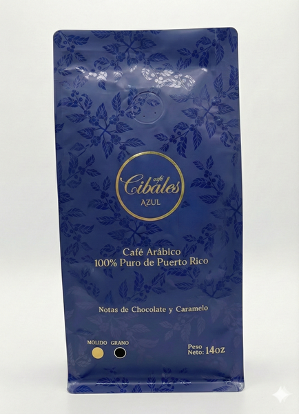Cafe Cibales Azul Whole Bean - 14 oz.