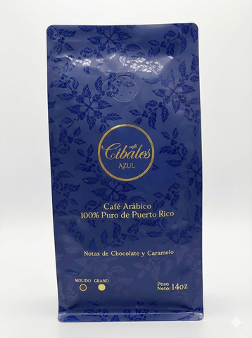 Cafe Cibales Azul Ground Coffee - 14 oz.